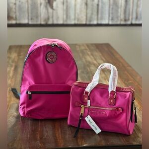 Marc Jacobs Nylon Fuchsia Duo